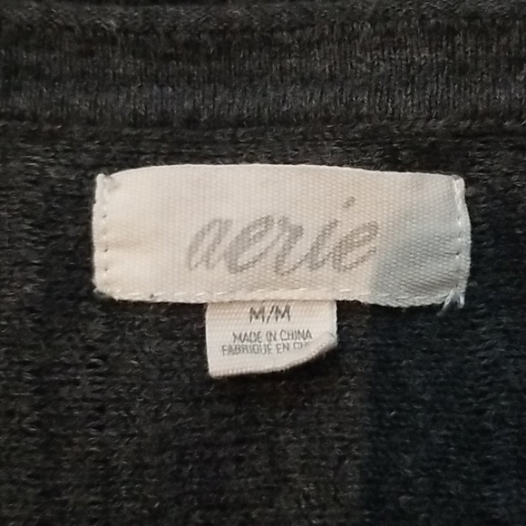 DARK GRAY AERIE TOP - Picture 6 of 6